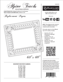 Alpine Tracks Border Refill