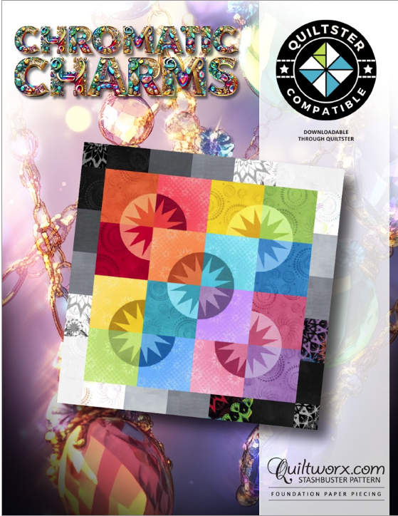 Fabric Kit & Pattern for Chromatic Charms