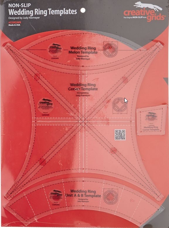 Creative Grids - Wedding Ring Templates (4 pcs)