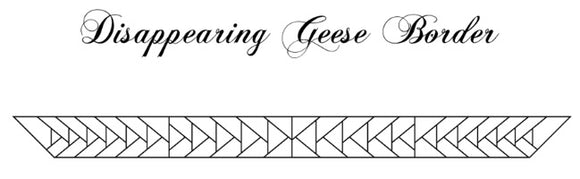 Disappearing Geese Border (68