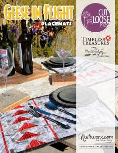 Cut Loose Press - Geese In Flight Placemats