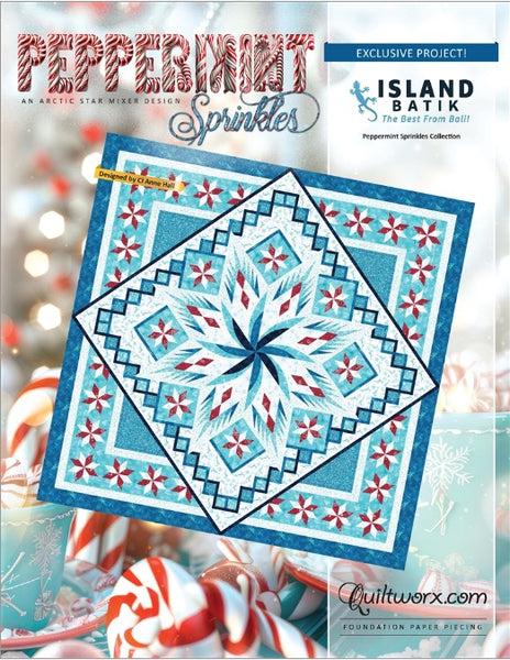 Peppermint Sprinkles Quiltworx Quilting Pattern – Papers & Thread Quilting