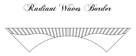 Radiant Waves Border (70