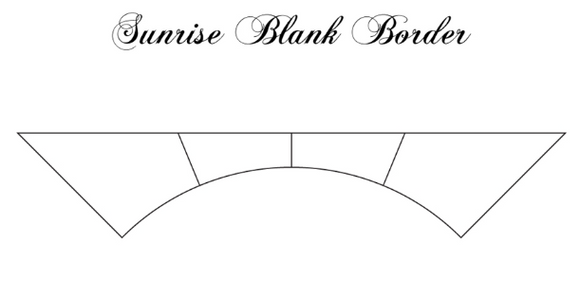 Sunrise Blank Border (70